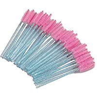 100 Desechables Cepillos de Pestañas-Rimel Cepillos-de Maquillaje Pinceles Aplicadores para Maquillaje de Cejas-Cepillo…